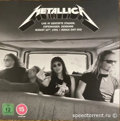 Metallica - Metallica (Box Set) - DVD2: Live At Gentofte Stadion, Copenhagen, Denmark - August 10th, 1991 + Bonus Shit (2021)