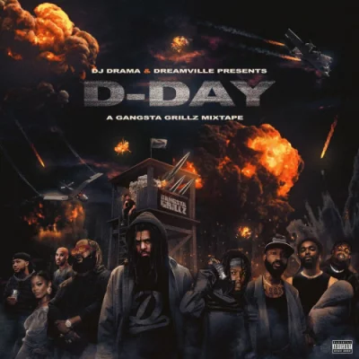 DJ Drama & Dreamville - D-Day: A Gangsta Grillz Mixtape (2022)