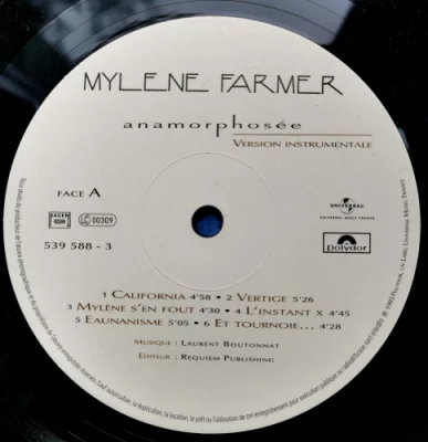 Mylene Farmer - Monkey Me (Instrumental Version) (2022)
